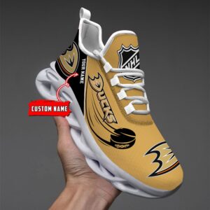 Anaheim Ducks Personalized NHL New Max Soul Shoes
