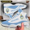 Argentina Personalized White Air Jordan 13 Shoes