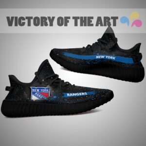 Art Scratch Mystery New York Rangers Yeezy Shoes