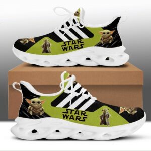 Baby Yoda Funny Max Soul Shoes