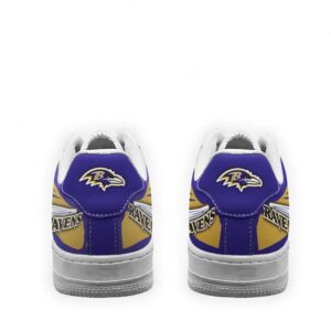 Baltimore Ravens Air Sneakers Custom For Fans