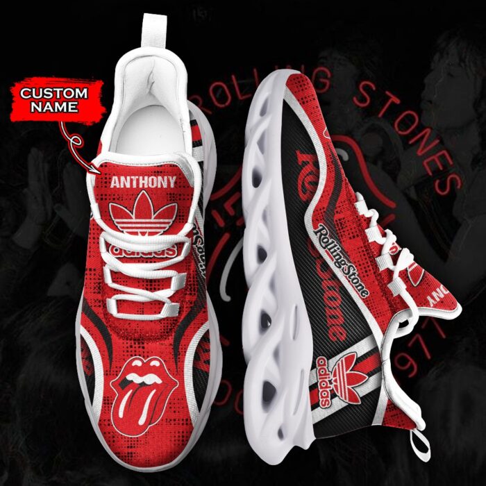 Band Rolling stones Max Soul Sneaker Adidas Custom Name 35 M12HTN3095