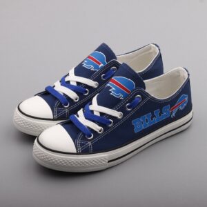 Buffalo Bills Shoes Womens Low Top Canvas Shoes