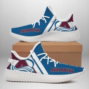 Colorado Avalanche Sneakers Big Logo Yeezy Shoessport