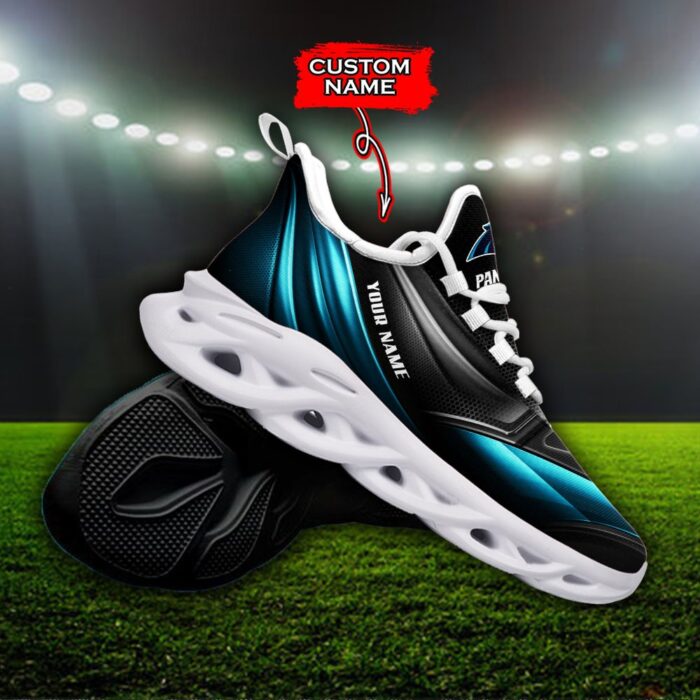 Custom Name Carolina Panthers Personalized Max Soul Shoes 85