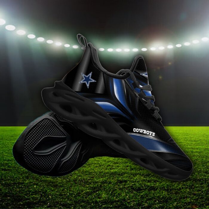 Custom Name Dallas Cowboys Personalized Max Soul Shoes 84