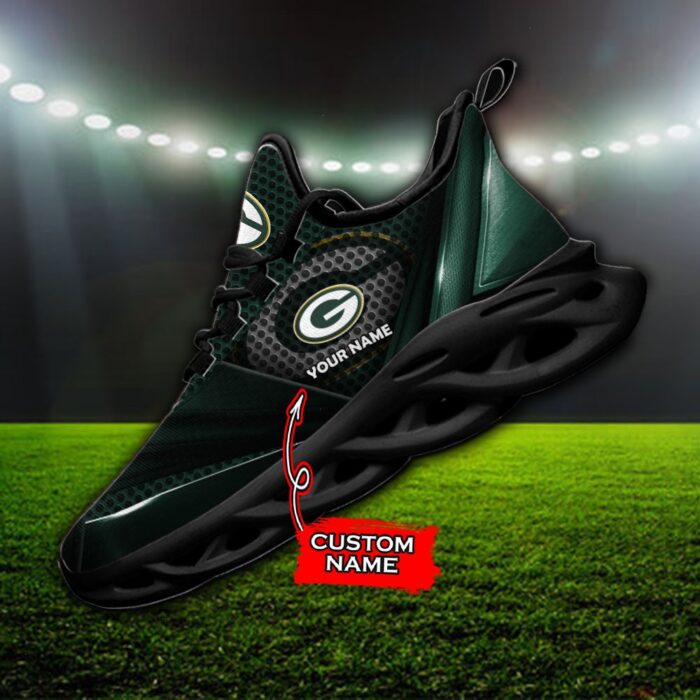 Custom Name Green Bay Packers Personalized Max Soul Shoes