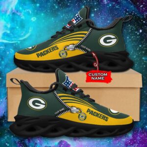 Custom Name Green Bay Packers Personalized Max Soul Shoes 75