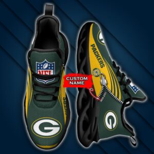 Custom Name Green Bay Packers Personalized Max Soul Shoes 75
