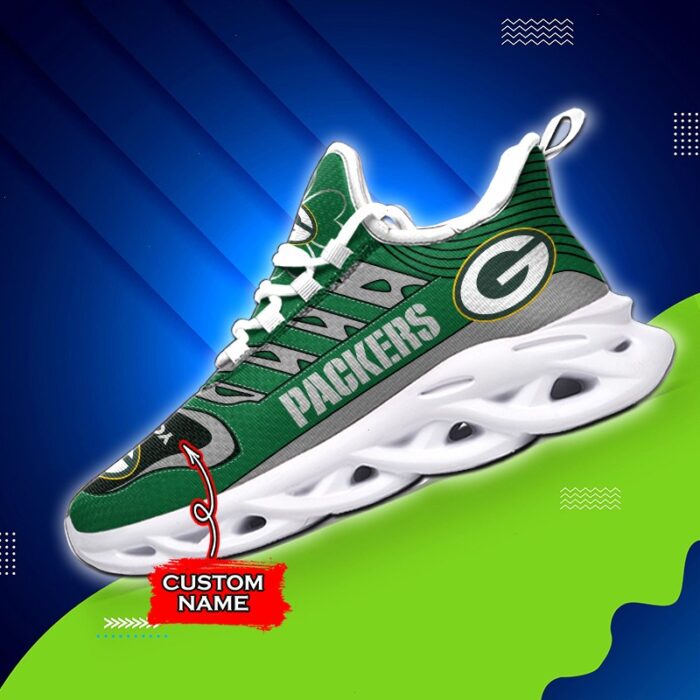 Custom Name Green Bay Packers Personalized Max Soul Shoes 76
