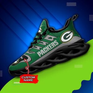Custom Name Green Bay Packers Personalized Max Soul Shoes 76