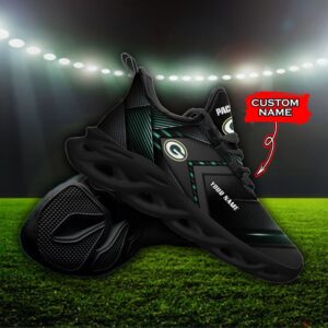 Custom Name Green Bay Packers Personalized Max Soul Shoes Fan Gift