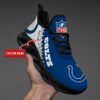 Custom Name Indianapolis Colts Personalized Max Soul Shoes 85