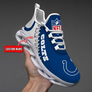 Custom Name Indianapolis Colts Personalized Max Soul Shoes 85