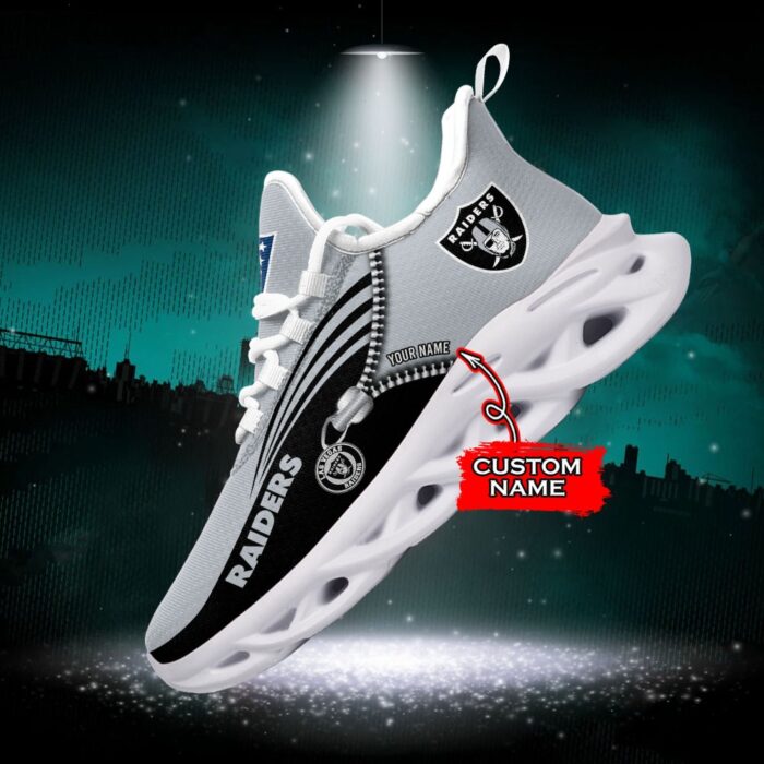Custom Name Las Vegas Raiders Personalized Max Soul Shoes 75