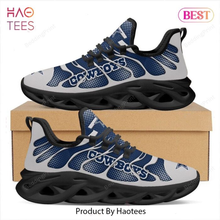 Dallas Cowboys NFL Blue Mix Grey Max Soul Shoes