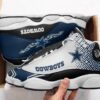 Dallas Cowboys Nfl Big Logo Football Team Air Jordan 13 Shoes