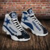 Dallas Cowboys Nfl Custom Name Air Jordan 13 Shoes
