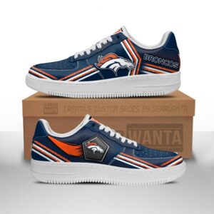 Denver Broncos Air Sneakers Custom For Fans