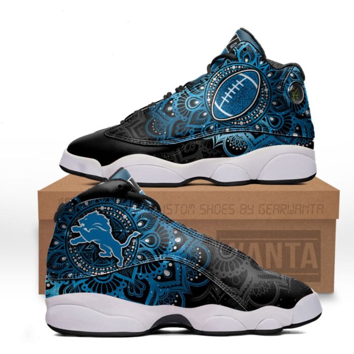 Detroit Lions Jd 13 Sneakers Custom Shoes