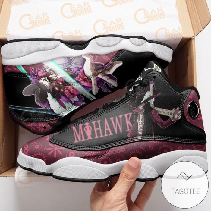 Dracule Mihawk Sneakers Custom Anime One Piece Air Jordan 13 Shoes