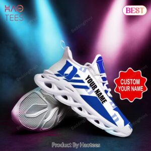 Duke Blue Devils NCAA Custom Name Max Soul Shoes
