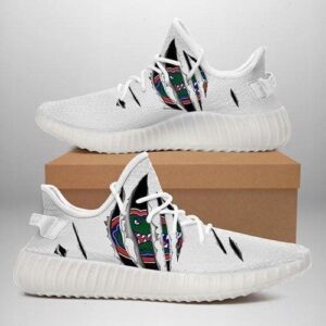 Florida Gators Ripped White Running Shoes Yeezy Sneaker