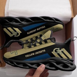 Georgia Tech Yellow Jackets Black Shoes Max Soul