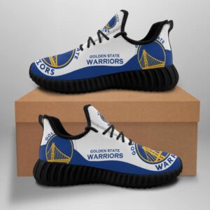 Golden State Warriors Sneakers Big Logo Yeezy Shoes Art 1957