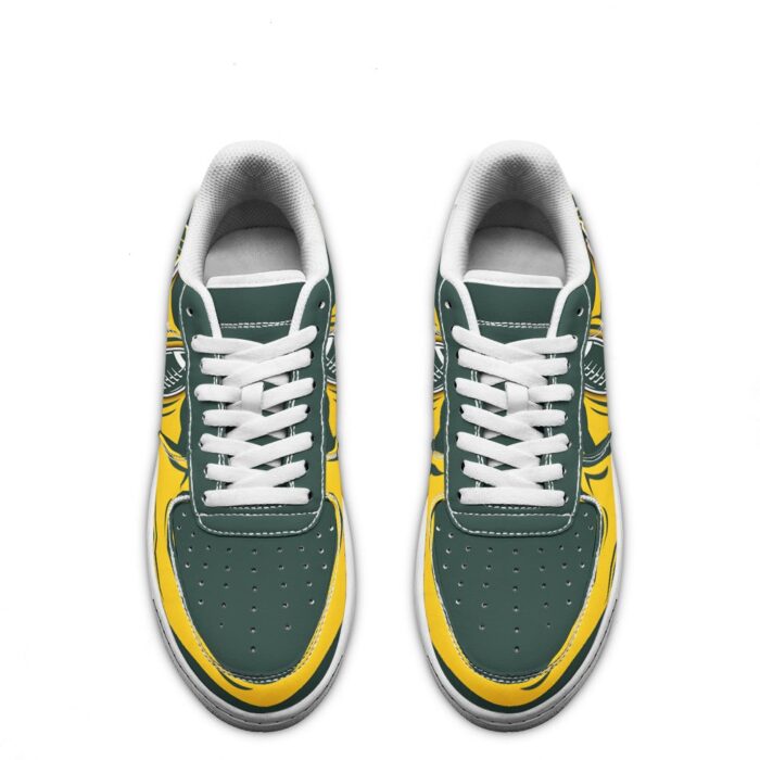 Green Bay Packers Air Sneakers Custom For Fans