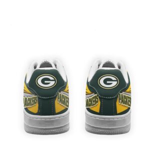 Green Bay Packers Air Sneakers Custom For Fans