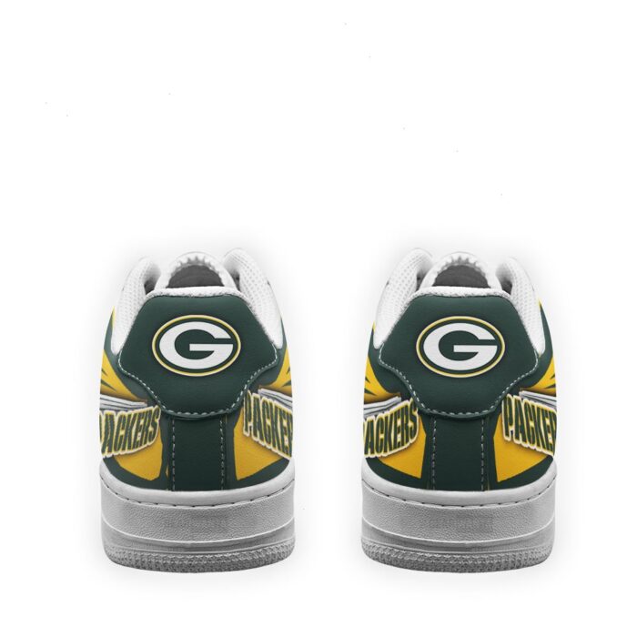 Green Bay Packers Air Sneakers Custom For Fans