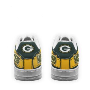 Green Bay Packers Air Sneakers Custom NAF Shoes For Fan