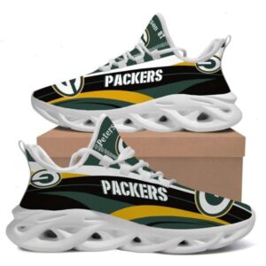 Green Bay Packers Custom Max Soul Sneaker Running Sport Shoes