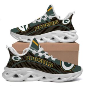 Green Bay Packers Max Soul Sneaker Running Sport Shoes for Fan