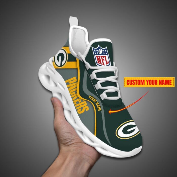 Green Bay Packers NFL Customized Unique Max Soul Shoes