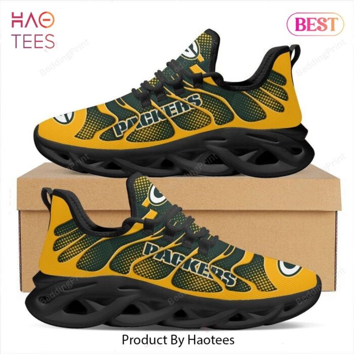Green Bay Packers NFL Max Soul Shoes for Green Bay Fans
