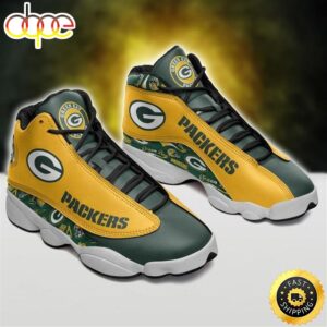 Green Bay Packers NFL Ver 6 Air Jordan 13 Sneaker