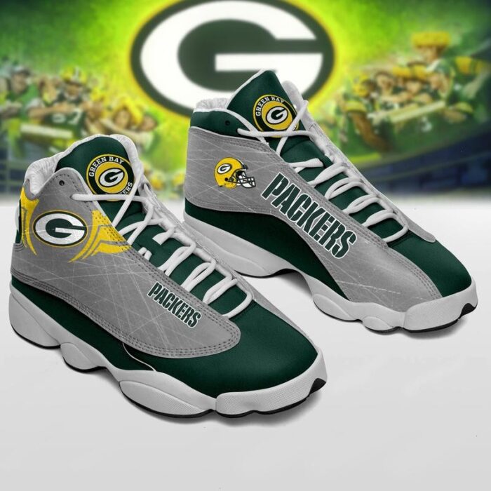 Green Bay Packers Nfl Ver 1 Air Jordan 13 Sneaker