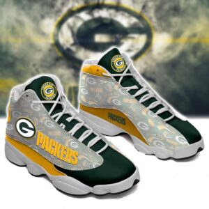 Green Bay Packers Nfl Ver 5 Air Jordan 13 Sneaker
