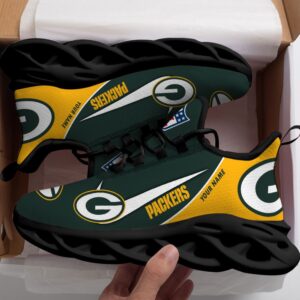 Green Bay Packers Personalized Luxury NFL Max Soul Shoes 281122