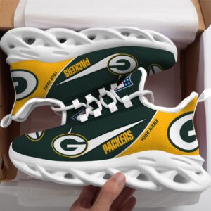Green Bay Packers Personalized Luxury NFL Max Soul Shoes 281122