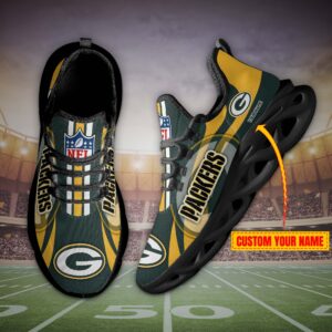 Green Bay Packers Personalized Max Soul Shoes