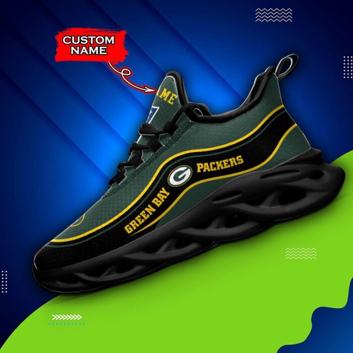 Green Bay Packers Personalized Max Soul Shoes 32 SPA0901024