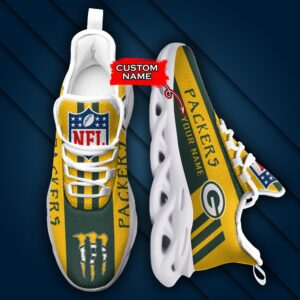 Green Bay Packers Personalized NFL Max Soul Sneaker