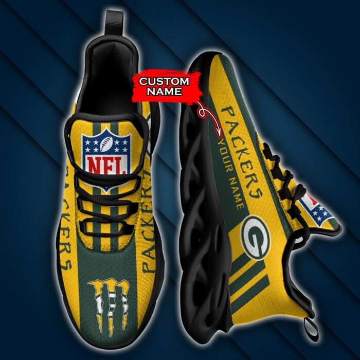 Green Bay Packers Personalized NFL Max Soul Sneaker