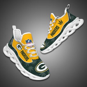 Green Bay Packers Personalized Weed Limited Edition Max Soul Shoes