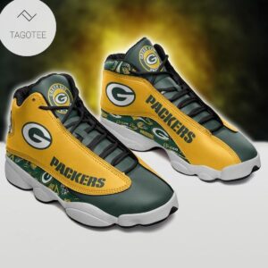 Green Bay Packers Sneakers Air Jordan 13 Shoes