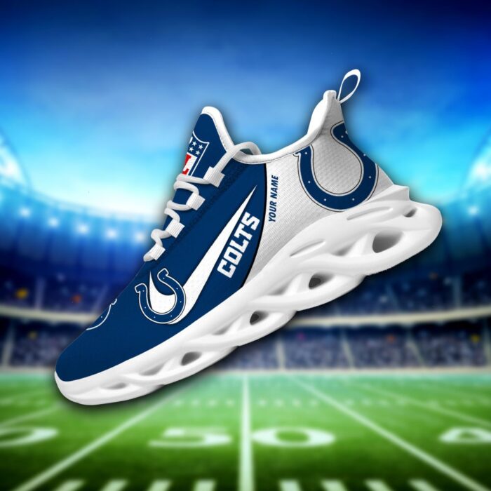 Indianapolis Colts Personalized Luxury NFL Max Soul Shoes 281122