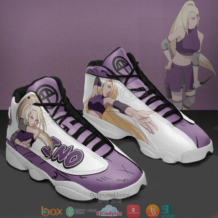 Ino Yamanaka Naruto Anime Air Jordan 13 Sneaker Shoes